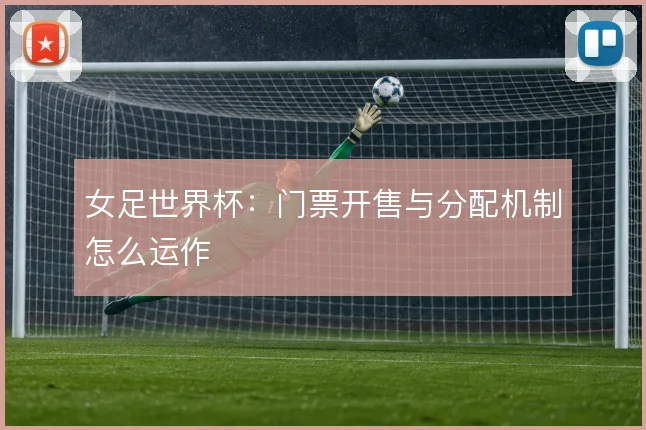 女足世界杯：门票开售与分配机制怎么运作